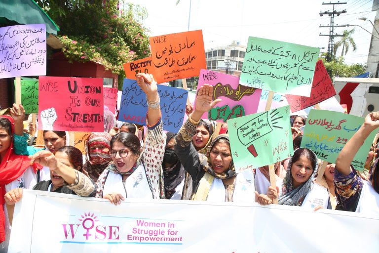 Public Demonstration on International Domestic Workers Day