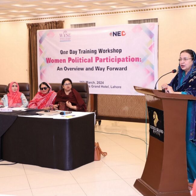 Empowering Women: A Workshop on Political Participation