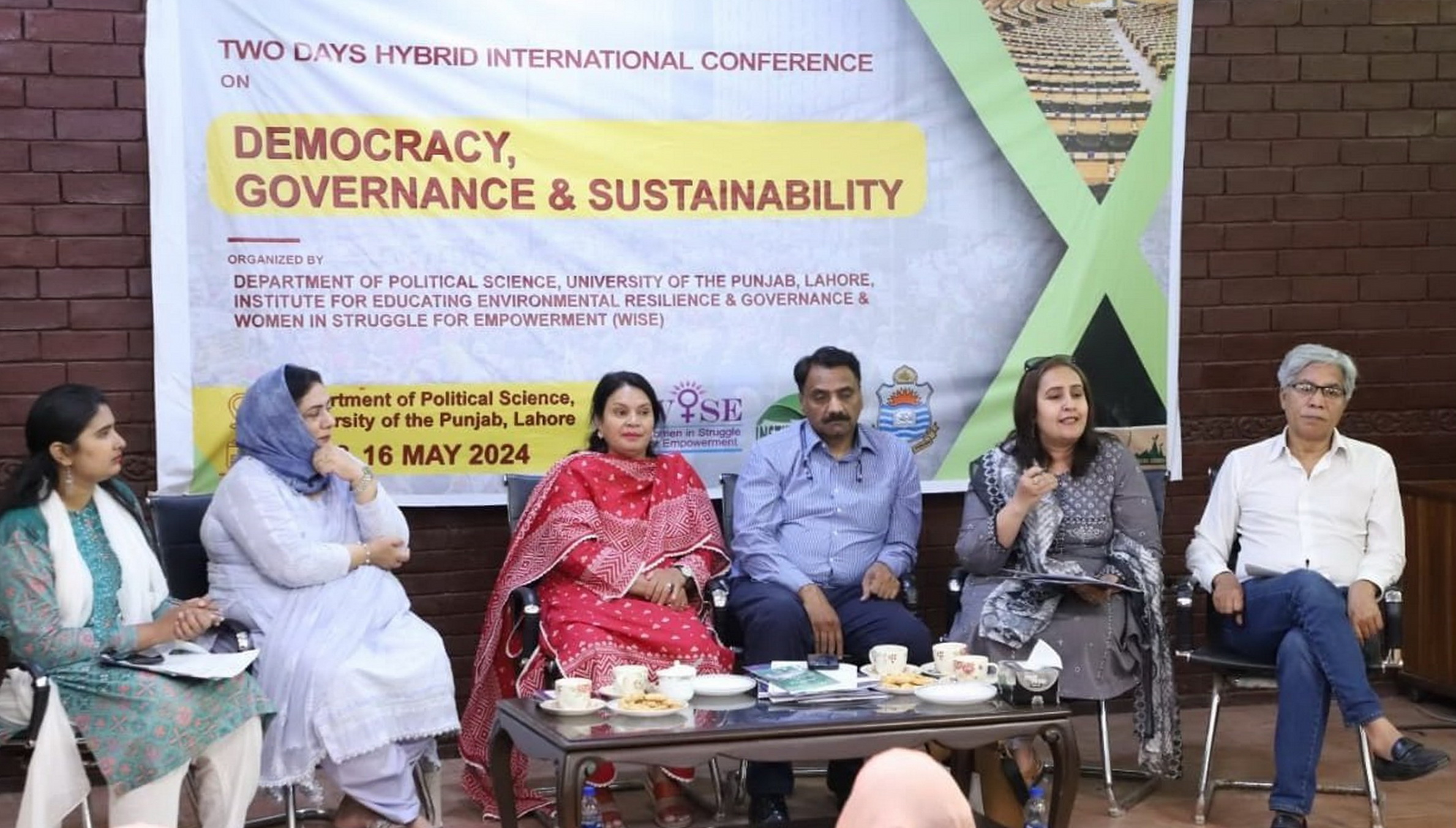 Panel Discussion on Democracy, Governance & Sustainability
