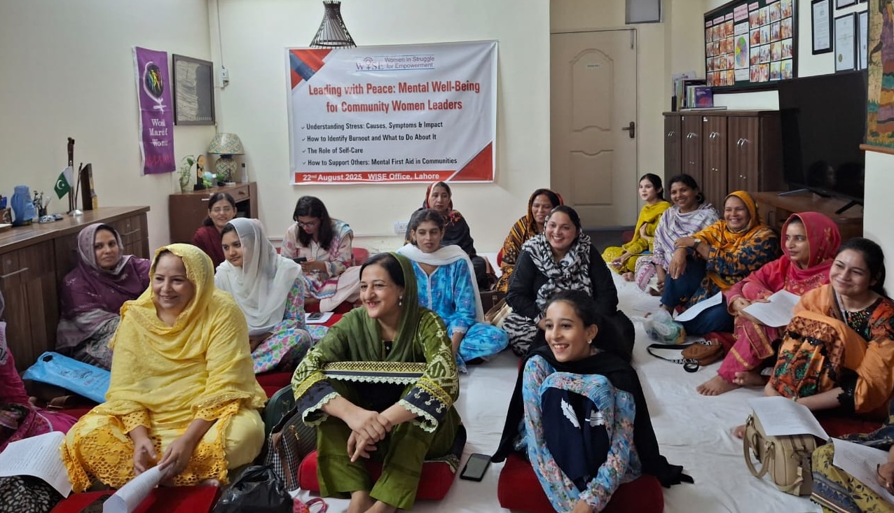 Mental Well-being Workshops: Feminist Resilience Amid Conflict and Climate Disasters