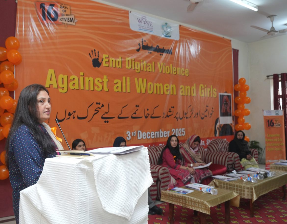 Ending Digital Harassment against Women and Girls: 16 Days of Activism Seminar