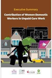 Executive Summary - Contribution of Women Domestic Workers in Unpaid Care Work
